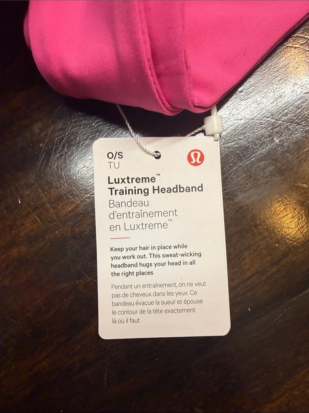 lululemon athletica Lavender, Red & Hot Pink Headband Set